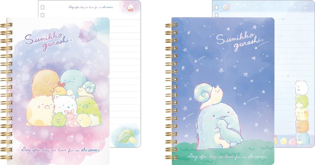 「ふとした瞬間のすみっコ」B6SPノート（C）2023 SAN-X CO., LTD. ALL RIGHTS RESERVED.