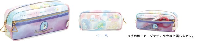 「ふとした瞬間のすみっコ」ポケット付ペンポーチ（C）2023 SAN-X CO., LTD. ALL RIGHTS RESERVED.