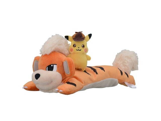 『帰ってきた 名探偵ピカチュウ』新グッズが、とにかくキュート！おなかを押すと「ピカッと ひらめいた！」なんて喋るぬいぐるみも