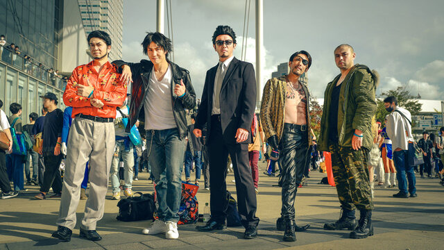 真島 吾朗／ぱらきん（X：@baisyuu03）、冴島大河 ／Gun-KYO（X： @gun103kyo_Then）、浄龍／づっき（X：@kitsutsuki0702）、八神隆之／坂本コウルド（X：@kourld）、海藤正治 ／けんけん（X：@kaitosancosplay）『龍が如く』