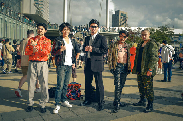 真島 吾朗／ぱらきん（X：@baisyuu03）、冴島大河 ／Gun-KYO（X： @gun103kyo_Then）、浄龍／づっき（X：@kitsutsuki0702）、八神隆之／坂本コウルド（X：@kourld）、海藤正治 ／けんけん（X：@kaitosancosplay）『龍が如く』