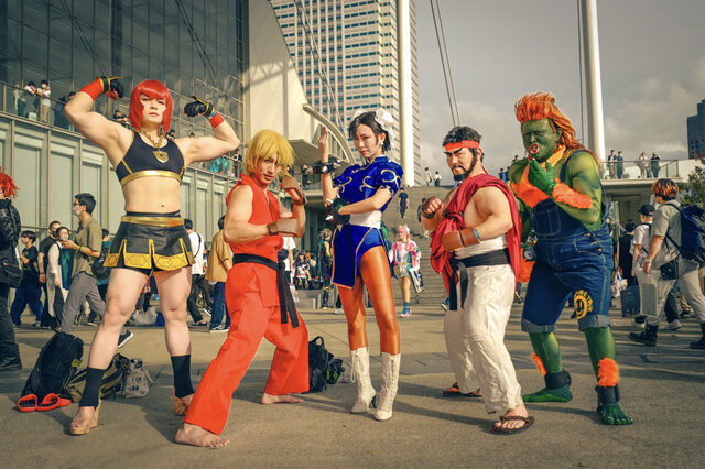 マリーザ／おだっち（X：@O_dutch0513）、ケン／まー太郎（X： @karfbmasanobu）、春麗／うさこ（X： @moon__usako）、リュウ／アニキ、ブランカ／千葉如水（X：@josui_cp）『ストリートファイター6』