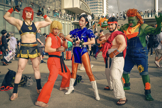 マリーザ／おだっち（X：@O_dutch0513）、ケン／まー太郎（X： @karfbmasanobu）、春麗／うさこ（X： @moon__usako）、リュウ／アニキ、ブランカ／千葉如水（X：@josui_cp）『ストリートファイター6』