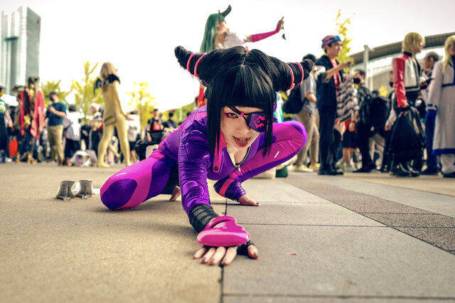 ハン・ジュリ『ストリートファイター6』 ／ハルカス（X：@harukasu）