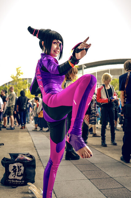 ハン・ジュリ『ストリートファイター6』 ／ハルカス（X：@harukasu）