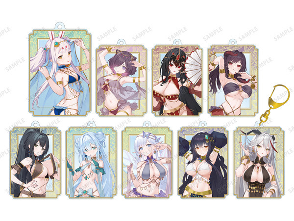 トレーディングアクリルキーホルダー（C）2017 Manjuu Co., Ltd. & Yongshi Co., Ltd. All Rights Reserved.（C）2017 Yostar, Inc. All Rights Reserved.