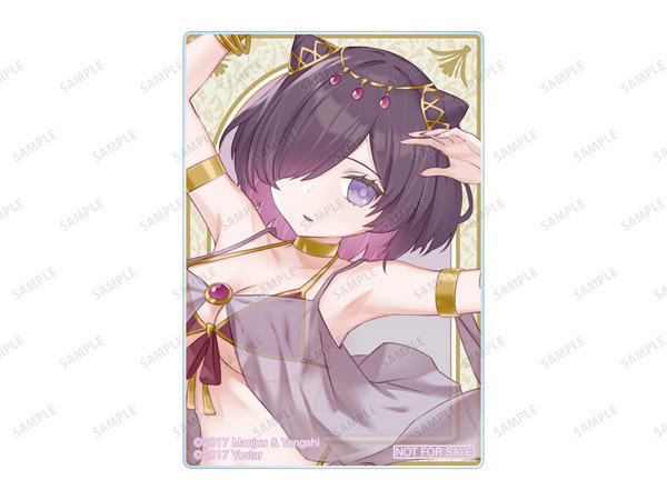 特典アクリルカード（C）2017 Manjuu Co., Ltd. & Yongshi Co., Ltd. All Rights Reserved.（C）2017 Yostar, Inc. All Rights Reserved.