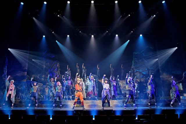 『ライブ・スペクタクル「NARUTO-ナルト-」～忍の生きる道～』公開ゲネプロの様子（C）岸本斉史 スコット／集英社（C）ライブ・スペクタクル「NARUTO-ナルト-」製作委員会 2023