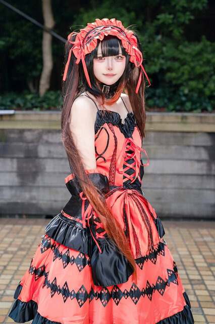 時崎狂三「デート・ア・ライブ」／黒栄（@kuroe_kani）