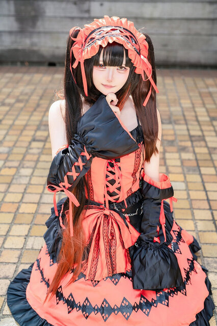 時崎狂三「デート・ア・ライブ」／黒栄（@kuroe_kani）