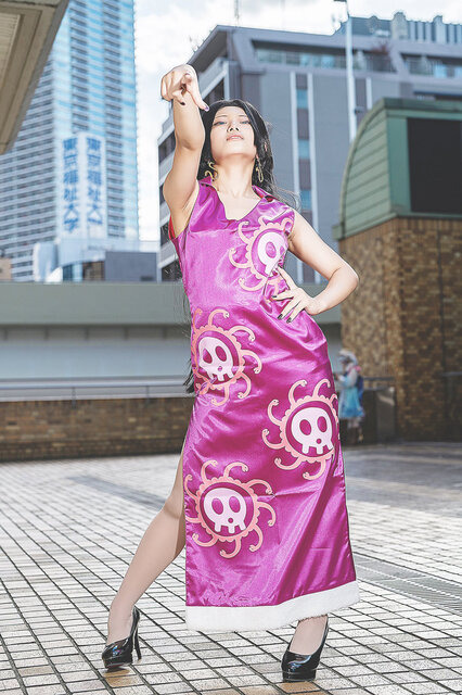 ボア・ハンコック「ONE PIECE」／真優（@mayunoheya）