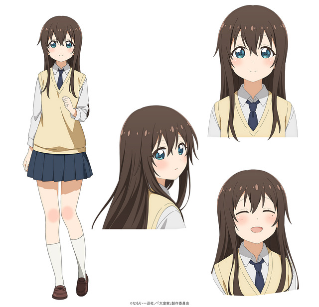 映画『大室家』三輪藍（C）なもり・一迅社／「大室家」製作委員会