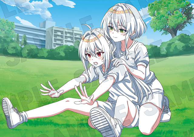 TVアニメ『ひきこまり吸血姫の悶々』Amazon.co.jp Blu-rayVol.1購入特典アニメ描き下ろしB2タペストリー（テラコマリ、ヴィルヘイズ）（C）小林湖底・SBクリエイティブ／ひきこまり製作委員会