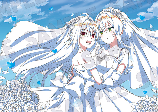 TVアニメ『ひきこまり吸血姫の悶々』アニメイト Blu-ray全巻購入特典アニメ描き下ろしB2布ポスター（テラコマリ、ヴィルヘイズ）（C）小林湖底・SBクリエイティブ／ひきこまり製作委員会