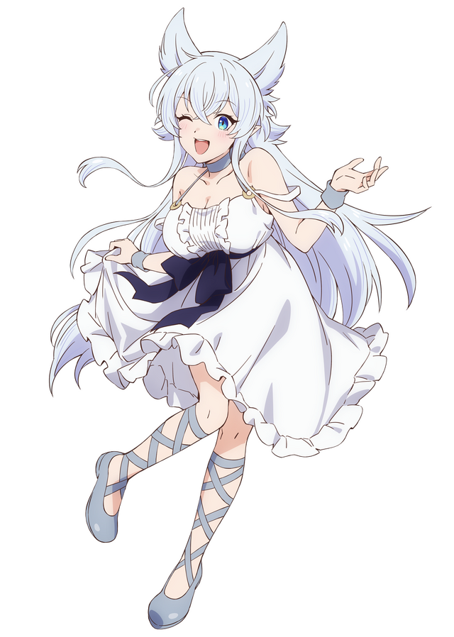 『Lv2からチートだった元勇者候補のまったり異世界ライフ』フェンリース ＣＶ：釘宮理恵（C）鬼ノ城ミヤ・オーバーラップ／Lv2からチートだった製作委員会