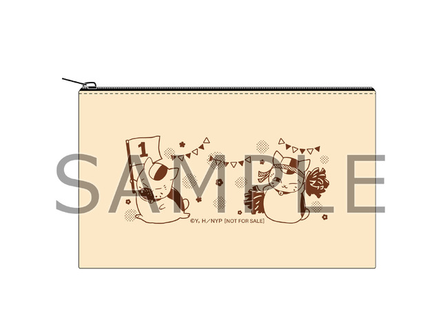 店舗別購入特典（アニメイト）フラットポーチ（C）緑川ゆき・白泉社／「夏目友人帳」製作委員会