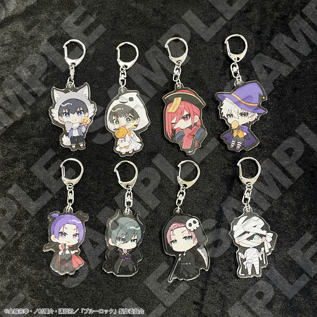 「『ブルーロック』POP UP STORE」アクリルキーホルダーmini Halloween （C）金城宗幸・ノ村優介・講談社／「ブルーロック」製作委員会