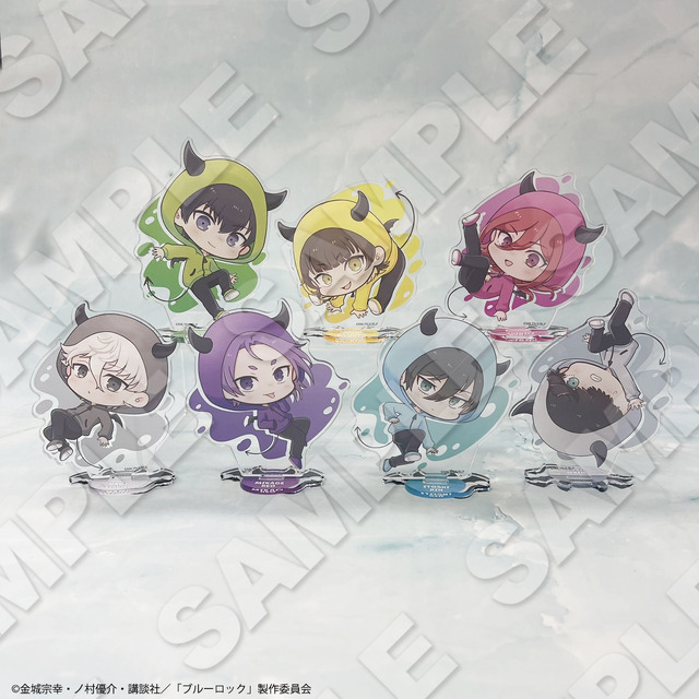 「『ブルーロック』POP UP STORE」アクリルスタンドmini Acrobat（C）金城宗幸・ノ村優介・講談社／「ブルーロック」製作委員会