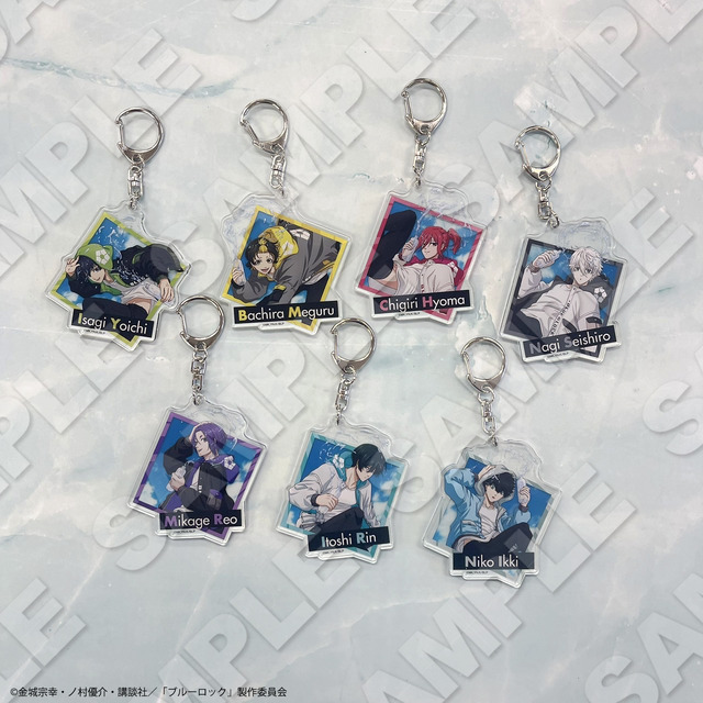 「『ブルーロック』POP UP STORE」アクリルキーホルダー Acrobat（C）金城宗幸・ノ村優介・講談社／「ブルーロック」製作委員会