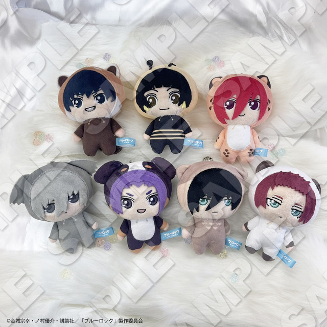 「『ブルーロック』POP UP STORE」ぬいぐるみマスコット Night party（C）金城宗幸・ノ村優介・講談社／「ブルーロック」製作委員会