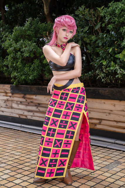 トリッシュ・ウナ「ジョジョの奇妙な冒険」／うこぎ（@cos_03ukogi）