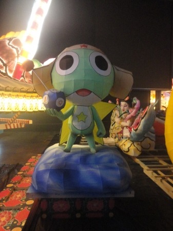 ケロロ軍曹のキャラクターねぶた