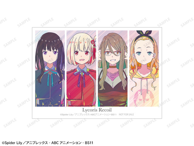 「TVアニメ『リコリス・リコイル』POP UP SHOP in TOWER RECORDS」イメージ（C）Spider Lily／アニプレックス・ABCアニメーション・BS11