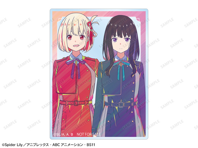 「TVアニメ『リコリス・リコイル』POP UP SHOP in TOWER RECORDS」イメージ（C）Spider Lily／アニプレックス・ABCアニメーション・BS11