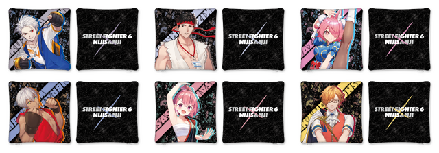 『スト6』×「にじさんじ」コラボくじ発売開始！「葛葉ルーク」「エドモンド・笹木咲」など、6人のファイター姿は必見