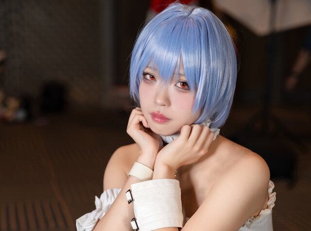 綾波レイ「エヴァンゲリオン」／煮卵たまにゃん（@nemconco_0227）