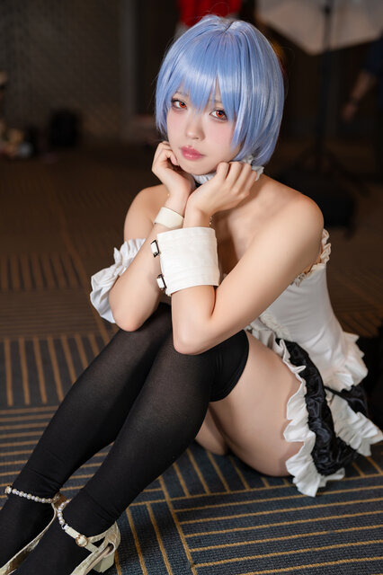 綾波レイ「エヴァンゲリオン」／煮卵たまにゃん（@nemconco_0227）