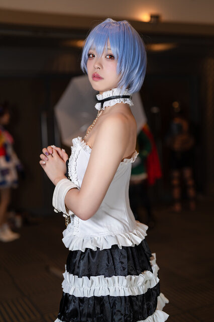 綾波レイ「エヴァンゲリオン」／煮卵たまにゃん（@nemconco_0227）