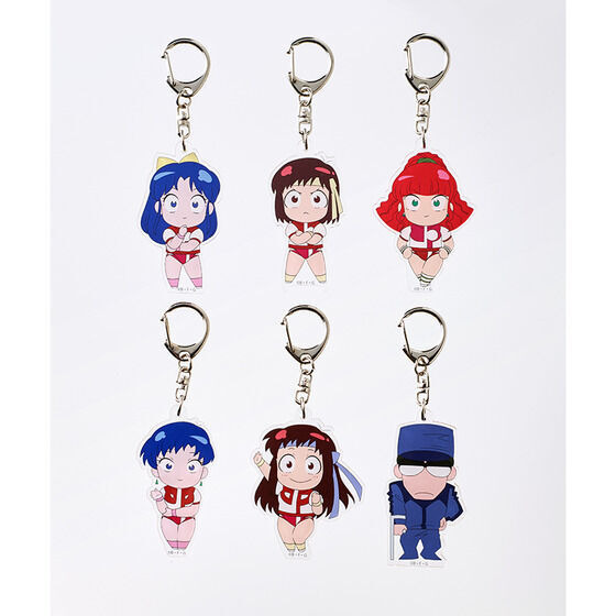 「トップをねらえ！　アクリルキーホルダー（6個セット）」3,960円（税込）（C）BANDAI VISUAL・FlyingDog・GAINAX