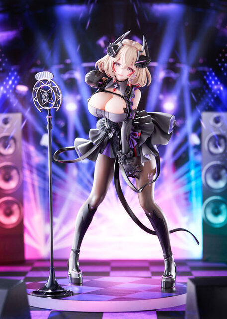 ふくよかな胸部装甲にフリフリの衣装が魅惑的！『アズレン』より、鉄血KAN-SEN「ローン」がアイドル衣装のμ兵装で立体化