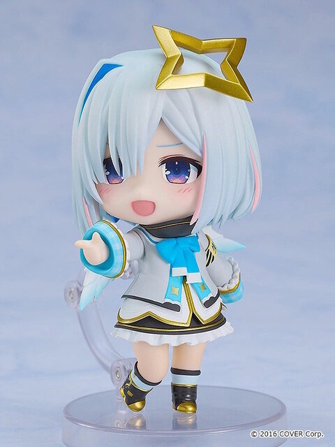 ホロライブの天使「天音かなた」がねんどろいど化！付属パーツ「圧顔」×「握り潰し手」で威圧感マシマシな姿も