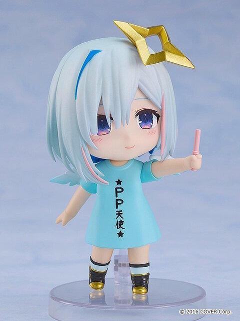 ホロライブの天使「天音かなた」がねんどろいど化！付属パーツ「圧顔」×「握り潰し手」で威圧感マシマシな姿も