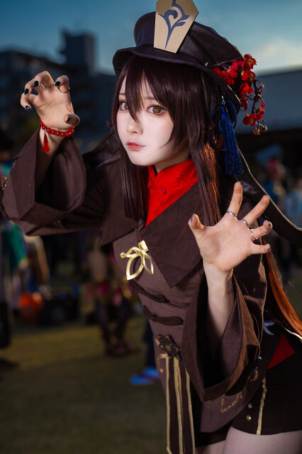 胡桃『原神』／鯱津つる(@Hyakka_yuri)