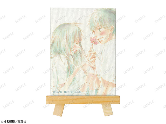 「『君に届け』 POP UP SHOP in AMNIBUS STORE」episode39. 扉イラスト ミニキャンバスボード イベント限定特典（C）椎名軽穂／集英社