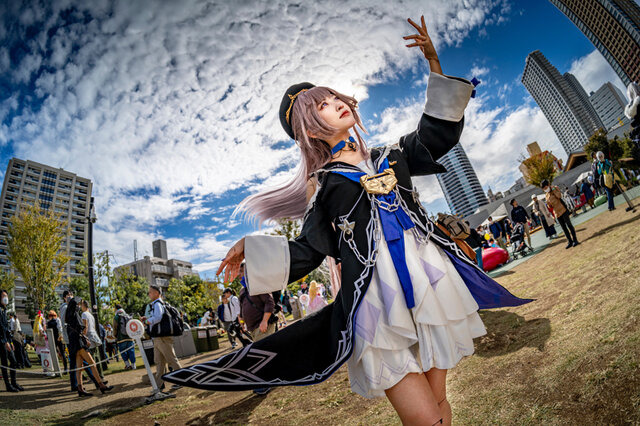 ヘルタ『崩壊:スターレイル』／猫田 あしゅ（X：@Nekota_Ashu）、髪の毛合成素材：KAZUMA（X：@kazuma_aono）