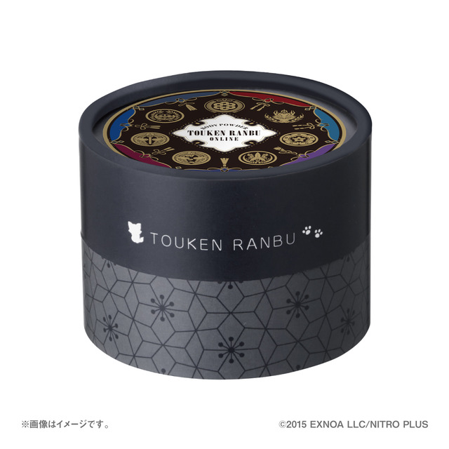 「『刀剣乱舞ONLINE』お手入れボディパウダー2弾」Aセット 4,620円（税込／送料・手数料別途）（C）2015 EXNOA LLC/NITRO PLUS