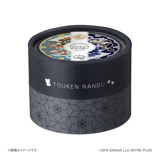 「『刀剣乱舞ONLINE』お手入れボディパウダー2弾」Cセット 4,620円（税込／送料・手数料別途）（C）2015 EXNOA LLC/NITRO PLUS