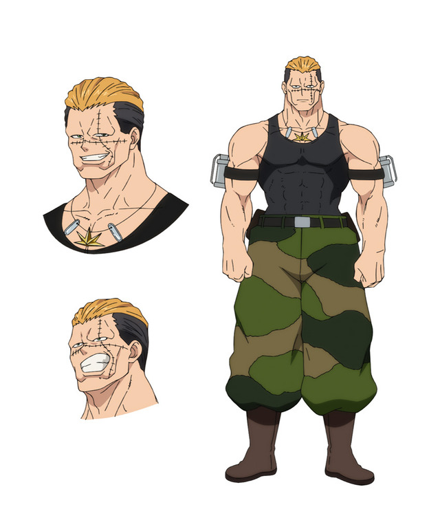 『アンデッドアンラック』クリード（CV：安元洋貴）（C）戸塚慶文／集英社・アンデッドアンラック製作委員会