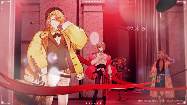 「EVER RED」ミュージックビデオ 著作 株式会社サンリオ（C）'23 SANRIO