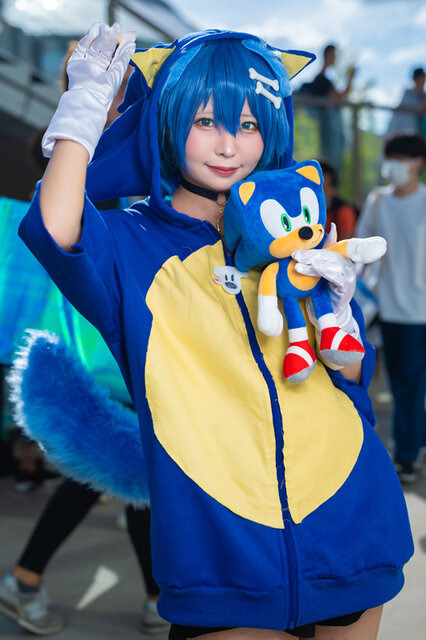 ころね（ソニックVer.）「ホロライブ」／真白ふとん（X：@41futon_）