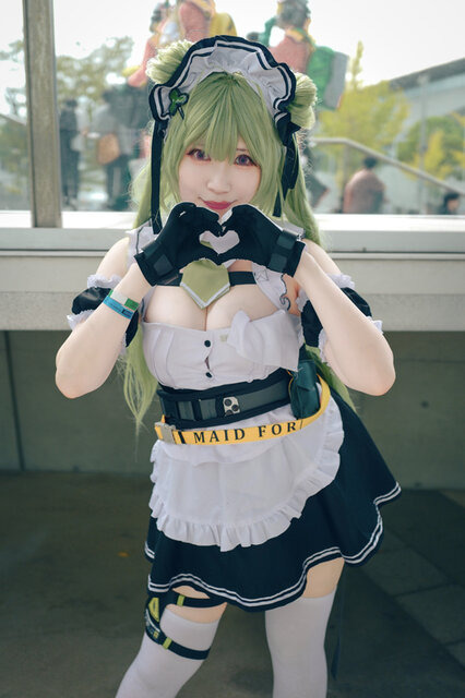 ソーダ『勝利の女神:NIKKE』／瑠璃（X：@ruri514）