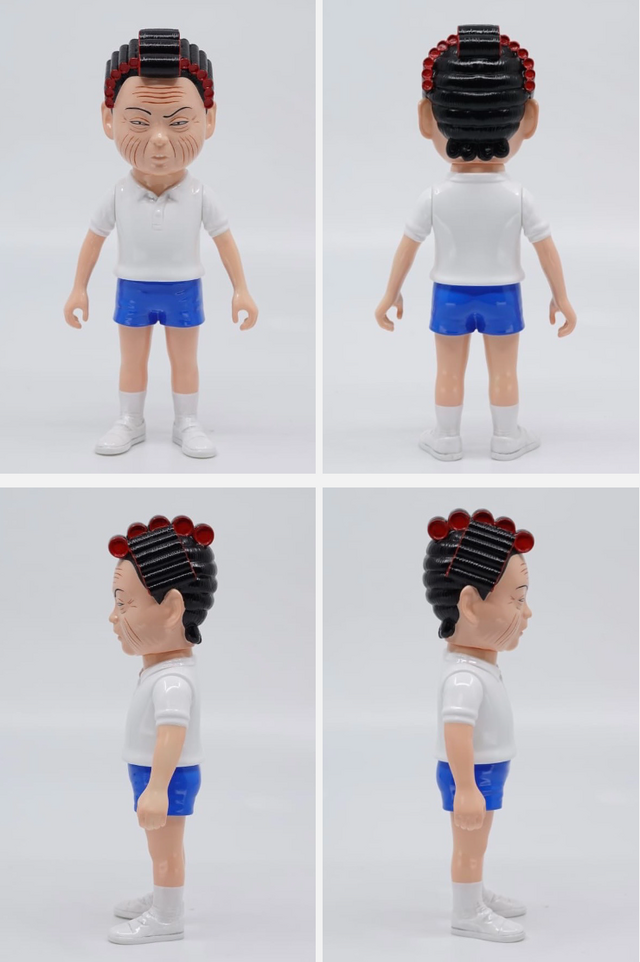 「KAIJU ONE × 行け！稲中卓球部ソフビ 岸本（前野マスク付き）」19,800円（税込）（C）古谷実/講談社