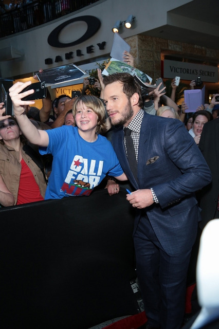 クリス・プラット／『ジュラシック・ワールド』LAプレミア - (C) UNIVERSAL STUDIOS & AMBLIN ENTERTAINMENT, INC.