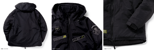 「STRICT-G.ARMS『機動戦士ガンダム』LEVEL7 JACKET」各27,500円（税込／送料・手数料別途）（C）創通・サンライズ