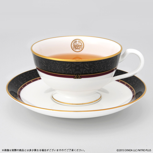 「刀剣乱舞ONLINE×Noritake ティーカップ＆ソーサーセット」各9,980円（税込／送料・手数料別途）（C）2015 EXNOA LLC/NITRO PLUS