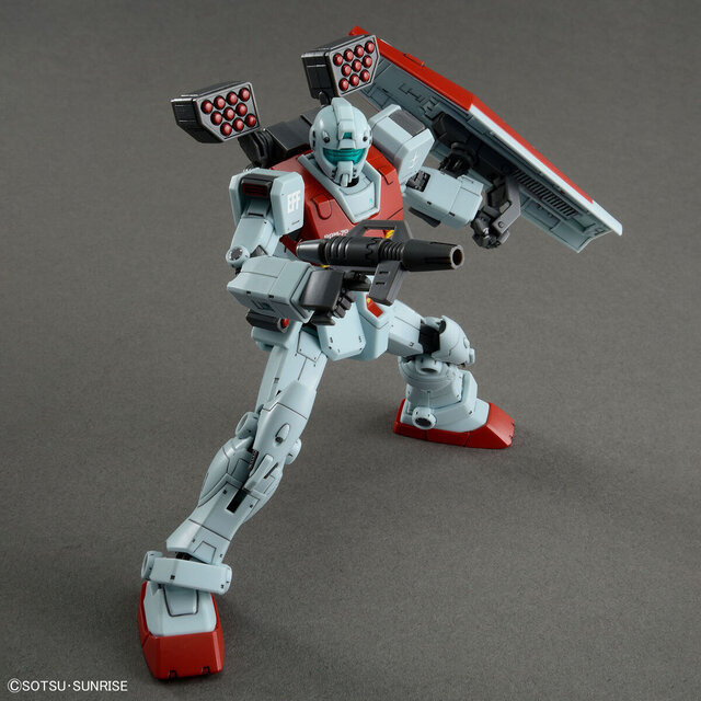 ガンプラ「HG 1/144 ジム (ショルダー・キャノン装備/ミサイルポッド装備)」が今週18日発売！2種の武装バリエーションを再現可能